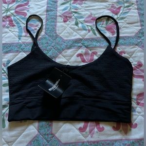 Black Pretty Little Thing Swim Top